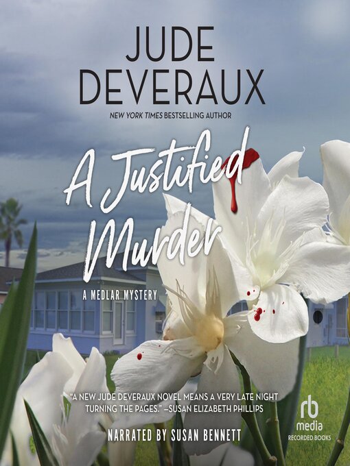 Title details for A Justified Murder by Jude Deveraux - Wait list